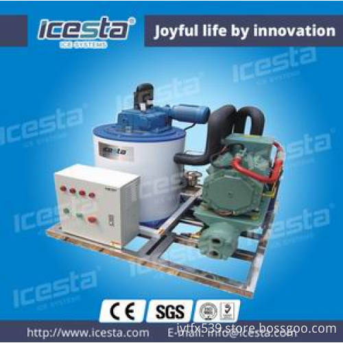 Seawater Flake Ice Making Maker On Boat 2t/24hrs